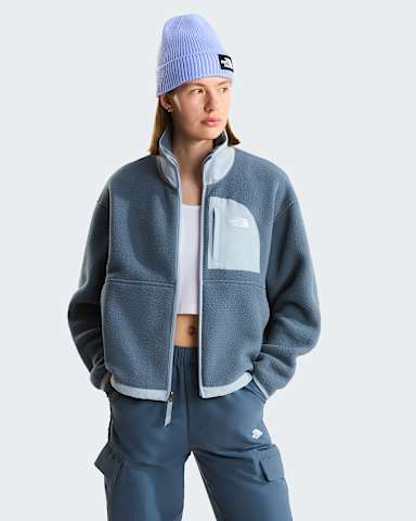 Damska kurtka polarowa z zamkiem na caej dugoci Yumiori OffPeak TNF Granite GreyFrost Grey alt4