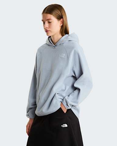 Womens Oxara Hooded Fleece TNF Frost Grey HERO