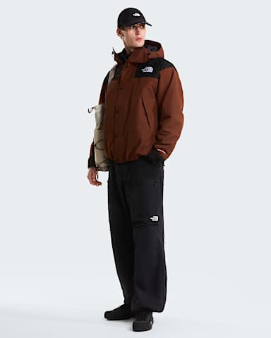 Mens DryVent Mono Mountain Jacket TNF Ember SoilTNF Black ALT1