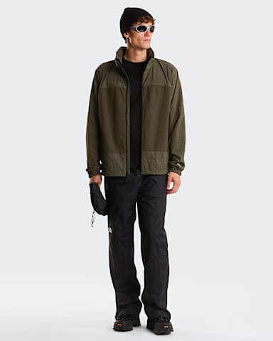 Hike Utilitywindjas voor heren TNF New Taupe Green ALT1