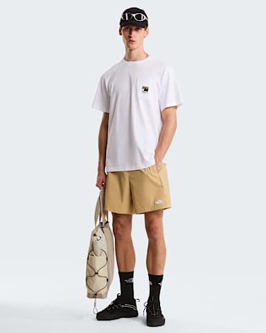 Tshirt Mountain Logo Relaxed con grafica da uomo TNF TNF White ALT1