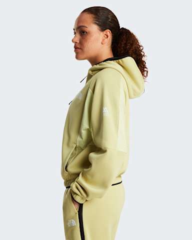 Mountain Athletics Kapuzenfleece mit durchgehendem RV fr Damen TNF Pear ALT2