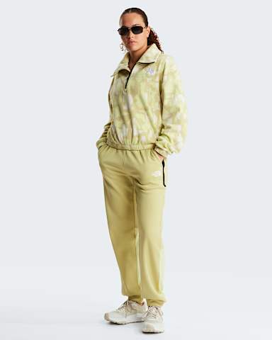 Veste imprime demizippe Mountain Athletics pour femme TNF Lemon Mist Painted Mountains Print ALT1