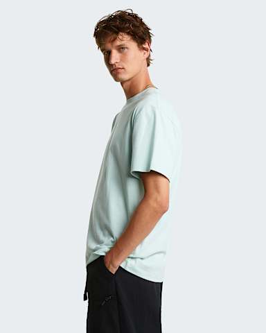 Camiseta holgada con logotipo central Essential para hombre TNF Opal Frost ALT2