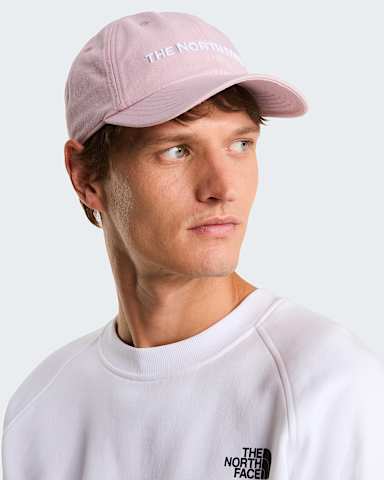 Roomy Norm Cap TNF Metal PinkHorizontal Logo ALT1