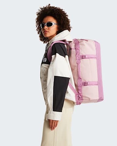 Base Camp Duffel 50L Small TNF Metal PinkHushed Lavender ALT1