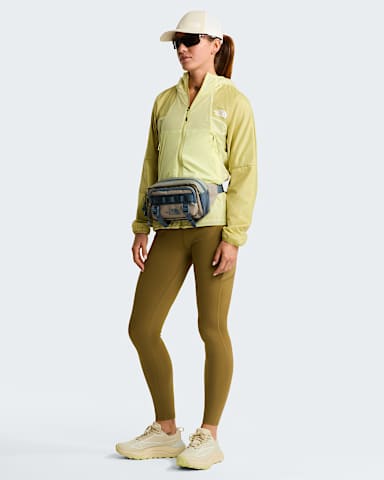 Womens Ridgelite FUTUREFLEECE Wind Jacket TNF Lemon MistPear ALT1