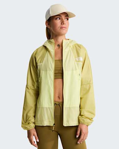Chaqueta cortavientos FUTUREFLEECE Ridgelite para mujer TNF Lemon MistPear alt4