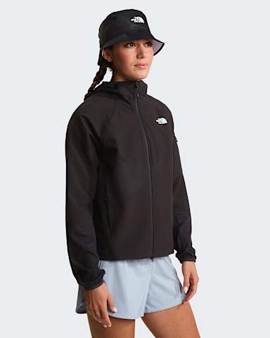Chaqueta hbrida tcnica con capucha y cremallera integral Tek Approach para mujer TNF TNF Black HERO