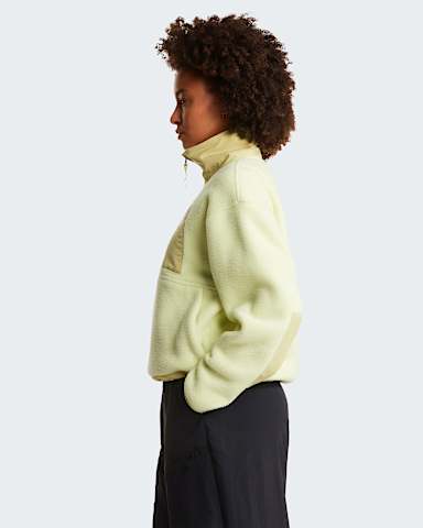 Yumiori OffPeak Fleecejacke mit 12langem RV fr Damen TNF Lemon MistPear ALT2