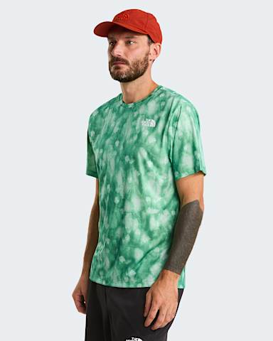 Mens 247 Printed Regular TShirt TNF Dimmed Algae Diffused Nature Print HERO