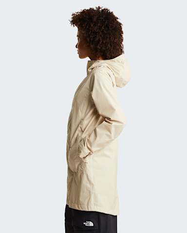 Womens Packable Shell Parka TNF Desert Stone ALT2