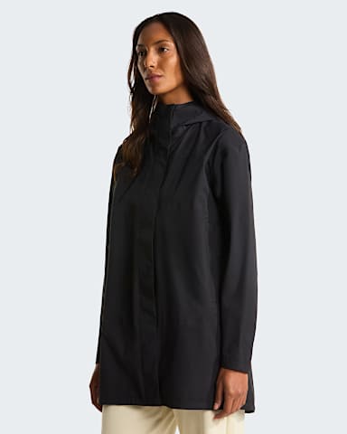 Womens Voyage Rain 3L Hooded Parka TNF TNF Black HERO