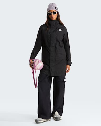 Womens Packable Shell Parka TNF TNF Black ALT1
