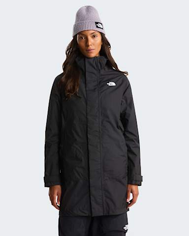 Womens Packable Shell Parka TNF TNF Black HERO