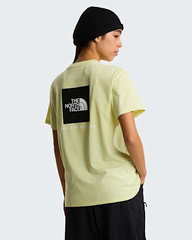 Evolution NSE Box Relaxed Tshirt voor dames TNF Lemon Mist HERO
