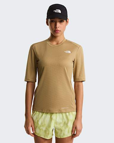 Shadow TShirt fr Damen TNF Kelp Tan HERO
