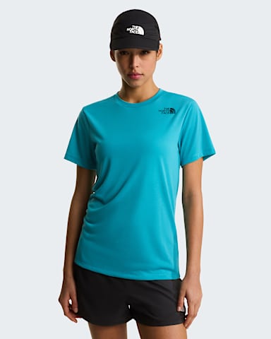 Bitmap Logo TShirt mit Grafik fr Damen TNF River Ice ALT1