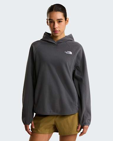 Oxarafleece met capuchon voor dames TNF Anthracite Grey HERO