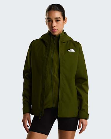 Veste Quest DryVent Triclimate 3en1 pour femme TNF Woodland Green HERO