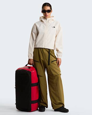 Womens Quest DryVent Cropped Jacket TNF White Dune ALT1