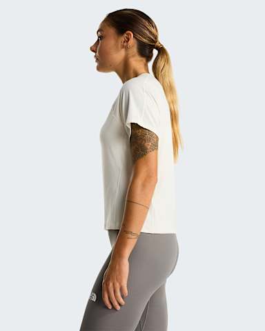 Womens Jaida TShirt TNF White Dune Light Heather ALT2