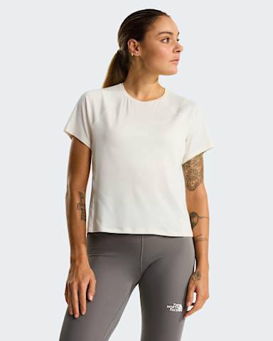 Womens Jaida TShirt TNF White Dune Light Heather HERO