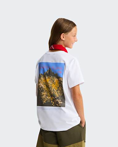 Girls Flora Relaxed TShirt TNF TNF White HERO