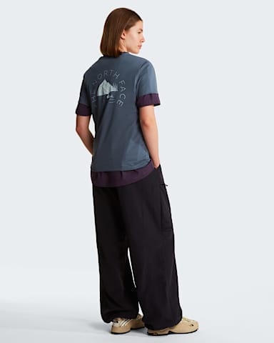 Womens Monte Regular Graphic TShirt TNF Granite Grey ALT2