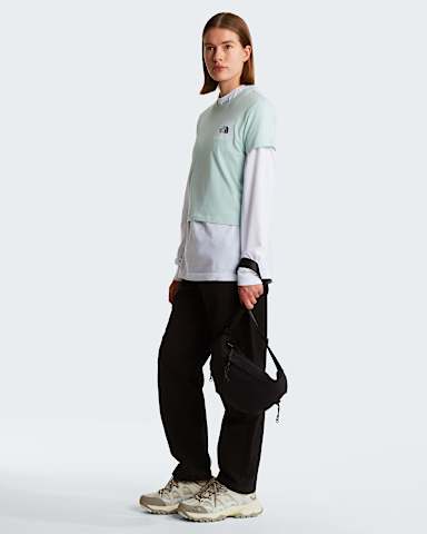 Sun normal geschnittenes TShirt mit Grafik fr Damen TNF Opal Frost ALT2