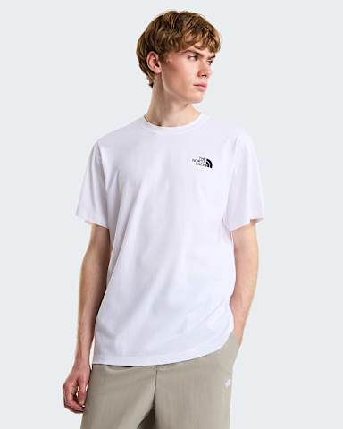 Camiseta recta con estampado grfico Vertical para hombre TNF TNF White ALT1