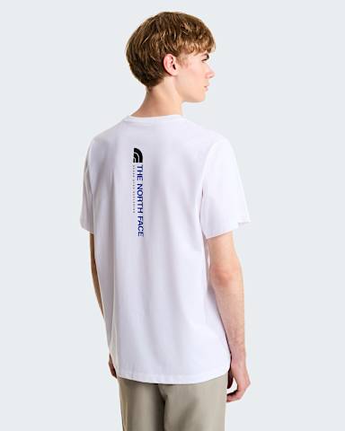Camiseta recta con estampado grfico Vertical para hombre TNF TNF White HERO