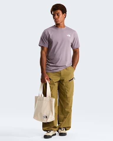 Camiseta recta NSE Box para hombre TNF Transcendent Grey ALT2