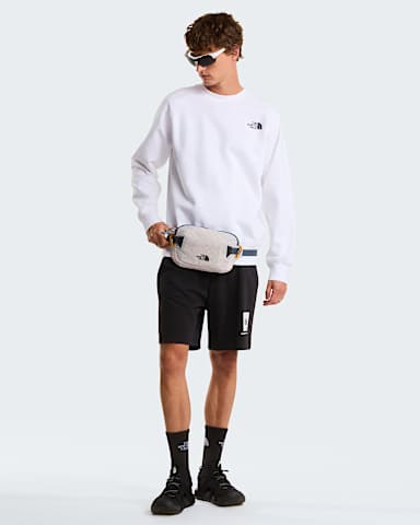 Sudadera con manga ragln NSE Box para hombre TNF TNF White ALT2