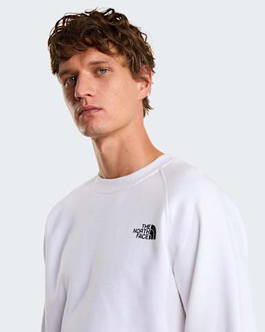 NSE Raglan Boxsweatshirt voor heren TNF TNF White alt4