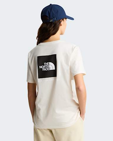 Womens Evolution NSE Box Relaxed TShirt TNF White Dune HERO