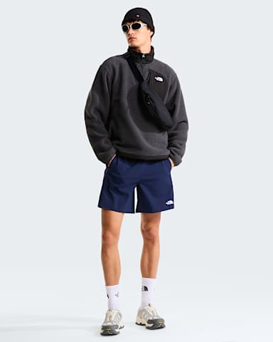 Mens Class V Pathfinder Belted Shorts 7 TNF Summit Navy ALT1