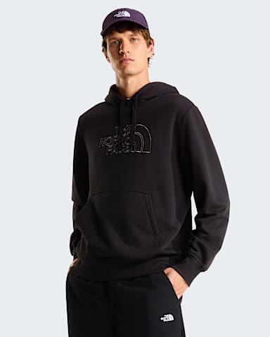 Sudadera con capucha ligera Drew Peak para hombre TNF TNF BlackAnthracite Grey HERO