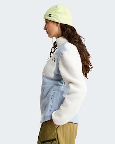Yumiori Fleecejacke mit durchgehendem RV fr Damen TNF Frost GreyWhite DuneFrost Grey ALT2
