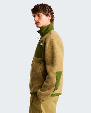 Chaqueta polar con cremallera integral Yumiori OffPeak para hombre TNF CedarWoodland Green ALT2