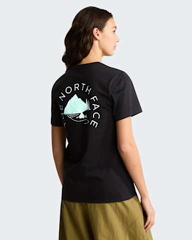 Tshirt standard Monte Graphic pour femme TNF TNF Black HERO
