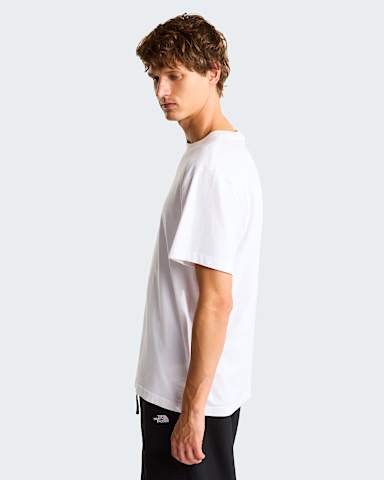Tshirt Essential Centre Logo Relaxed da uomo TNF TNF White ALT2