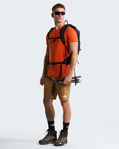 Mski Tshirt Lightning Alpine TNF Lava Red alt4