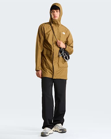 Inpakbare shellparka voor heren TNF Cedar ALT1