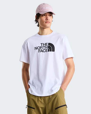 Mens Evolution Half Dome Regular TShirt TNF TNF WhiteTNF Black HERO