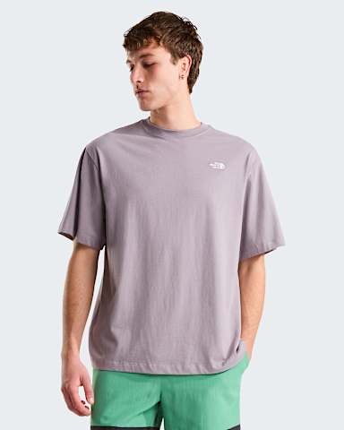 Mens TNF Essential Simple Dome TShirt TNF Transcendent Grey HERO