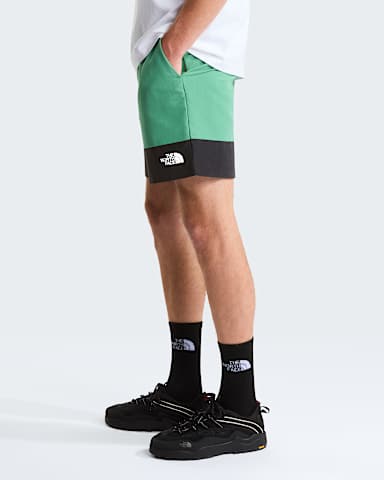 Mens Leynar Shorts TNF Dimmed AlgaeTNF Black ALT2
