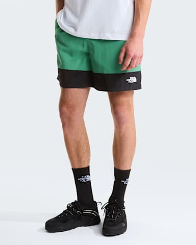 Mens Leynar Shorts TNF Dimmed AlgaeTNF Black HERO
