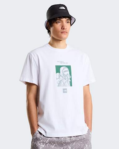 Tshirt dcontract graphique Explorer pour homme TNF TNF White HERO
