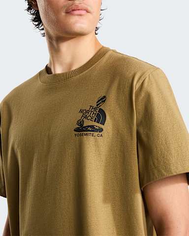 Stones relaxt geschnittenes TShirt mit Grafik fr Herren TNF Cedar alt4